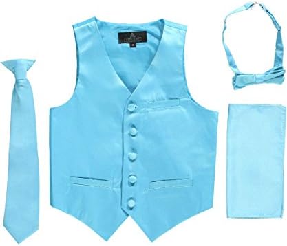 Vittorino Little Boys' 4-Piece Vest & Accessories Set