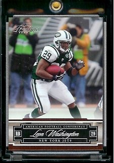 2007 Playoff Prestige Football Card #102 Leon Washington - New York Jets - Mint Condition - Shipped In Protective ScrewDown Case!