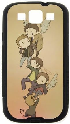 Cute Funny Cartoon Supernatural Character Cover Case for Samsung Galaxy S3 (Laser Technology)