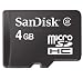 SanDisk microSDHC 4 GB Speicherkarte und 10 Euro Gutschein f&uuml;r Online-Fotoservice - exklusiv bei Amazon.de