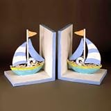 Judith Edwards Designs 3440BE Beach Colored Sailboat Bookends