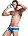 SEOBEAN Mens Low Rise Sexy Swimwear Boxer Brief Trunks 3 Colors
