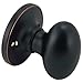 Designers Impressions Somerset Design Oil Rubbed Bronze Dummy Door Knob (Non-Functioning)
