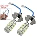 2 x Car H3 25 SMD LED White Headlight Fog Light La