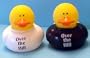 One Dozen (12) Rubber Ducky Duck Duckie Over the Hill Birthday Party Favors