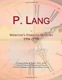 P. Lang: Websters Timeline History, 1994 - 1998