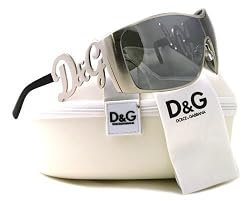 AUTHENTIC DOLCE&GABBANA SUNGLASSES D&G 6019 SILVER 05/6G