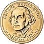 2007 George Washington Presidential $1 Coin - First President, 1789-1797
