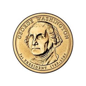2007 George Washington Presidential $1 Coin - First President, 1789-1797