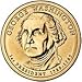 2007 George Washington Presidential $1 Coin - First President, 1789-1797