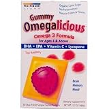 Rainbow Light Gummy Omegalicious, 30 - 4 Count Packets,  120 Total