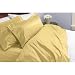 Solid Gold 300 Thread Count Olympic Queen size Sheet Set 100 % Egyptian Cotton 4pc Bed Sheet set (Deep Pocket) By sheetsnthings