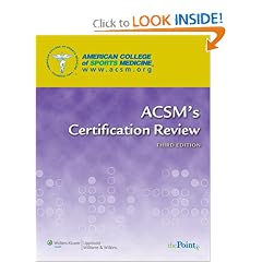 ACSM's Certification Review by American College of Sports Medicine