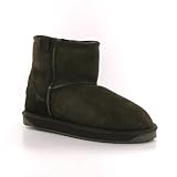 Emu Stinger Mini Chocolate Sheepskin Leather Damen Boots Size 35/36 EU