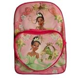 Disney Princess and the Frog Tiana Large Backpack with Detachable Accessory Pouch / Lunch Bag - A free non insulated bag with this backpack. Great Buy
