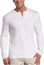 Perry Ellis Men's Slub Henley