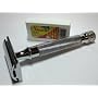 Parker Safety Razor - 91R Super Heavyweight Double Edge and 10 Shark Chrome Blades