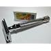 Parker Safety Razor - 91R Super Heavyweight Double Edge and 10 Shark Chrome Blades
