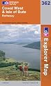 Cowal West and Isle of Bute (OS Explorer Map Series)