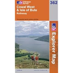Cowal West and Isle of Bute (OS Explorer Map Series) (OS Explorer Map Series)