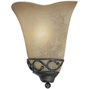 Wall Lamp - Rosina Collection Dark Bronze Finish
