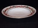 Royal Worcester Holly Ribbons Rim Soup Bowls