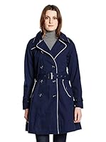 Vincenzo Boretti Trench (Azul Oscuro)