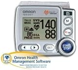 HEM-670IT Wrist Blood Pressure Monitor with APS  Health Management Software