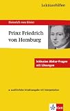 Lekt�rehilfen Heinrich von Kleist 