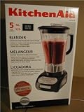 KitchenAid KSB560OB 5-Speed 56-Ounce Blender, Onyx Black