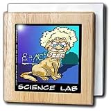 Science Lab - 6 Inch Tile Napkin Holder
