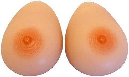 BESKING 1000g/pair D Cup Water Drop Shape Silicone Mastectomy Breast Form Breast Enhancer Like Real Breast