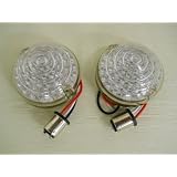 1964 1965 1966 Ford Mustang Amber 48 LED Turn Signal Marker Lights Clear Lens 