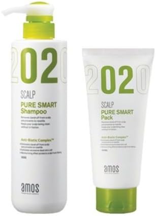 Prevent Dandruff Sebum Control Pure Smart Shampoo Conditioner Oily Scalp Amos Hair Product