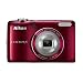 Nikon COOLPIX L26 16.1 MP Digital Camera with 5x Zoom NIKKOR Glass Lens and 3-inch LCD (Red)