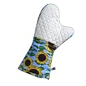 Two Dogs BBQ Mitt- Sunflowers
