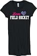 Field Hockey Bling Love Shirt