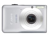 Canon IXUS 105 Digitalkamera ( 12 Megapixel, 4-fach opt. Zoom, 6.9 cm (2.7 Zoll) Display, bildstabilisiert) silber