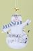 "Let Your Light Shine" Inspirational Snowman Christmas Ornament