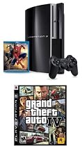 PlayStation 3 40GB w/ Bonus Spider-Man 3 (Blu-ray) and Grand Theft Auto IV (PS3)