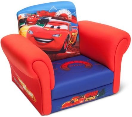 Disney Cars Upholstered Drift Deluxe Chair Has A Hardwood Frame