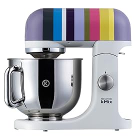 Kenwood kMix KMX80 Stand Mixer, Barcelona Stripes