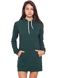 American Apparel California Fleece Pullover Raglan Hoody Dress