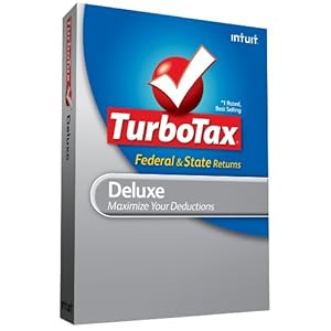 2009 TurboTax Deluxe Federal + State + Federal efile