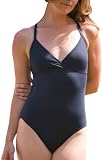 Carve Designs Laguna Sport Full Piece (Navy Hibiscus, Extra Small)