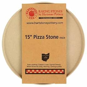Click here to buy 6 each: Hartstone Carlisle Pizza Stone (498-00-429) by Hartstone Pottery.