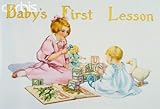 IMAGE OF Wallmonkeys Peel and Stick Wall Decals - Baby's First Lesson Book Illustration by Florence Curtis Elizabeth Choate - 36