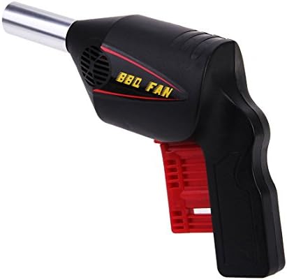 Dopromal BBQ Tools Fan Grill Air Blower Fast Fire Starter, BBQ Grill fan Power Ventilator Bellows for Barbecue for Charcoal Grills, Campfires, Fireplaces, Wood Stoves,Hand Fan Starter Blower