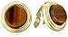 1928 Jewelry Vintage-Style Genuine Semi-Precious Round Button Cover