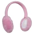 Girls' Cherokee&reg; Fleece Chenille Earmuff - Pink 8 TO 16